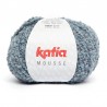 Laine à tricoter bouclette fil MOUSSE fils et laines Katia : Couleur:amande