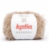 Laine poilue à tricoter laine HARMONY fils et laines KATIA : Couleur:biche